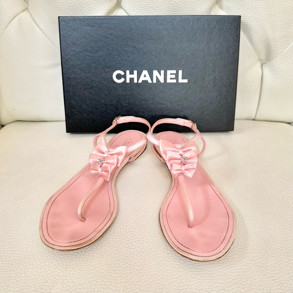 Chanel bow sandals - Picture 1 of 9